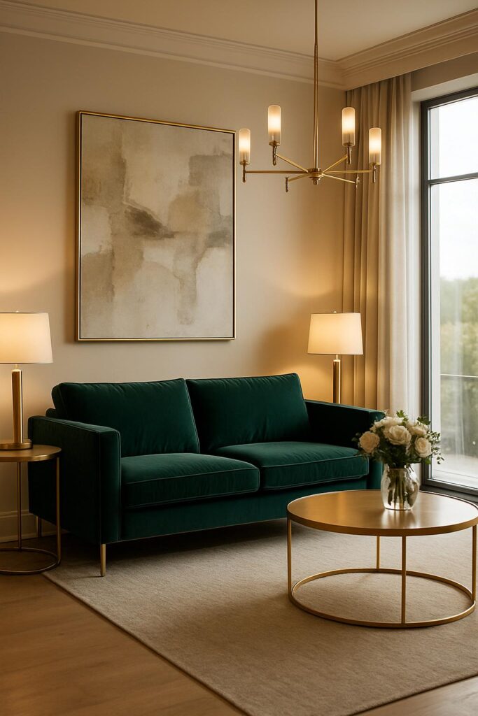 Luxe Living Room Decor Ideas to Elevate Your Modern Glam Style